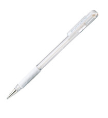 Roller Gel Hybrid Grip Luna K118 - punta 0,8mm - bianco  - Pentel