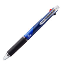 Roller Jetstream - fusto blu - punta 1,00 mm - 3 colori - Uni Mitsubishi Roller Jetstream - fusto blu - punta 1,00 mm - 3 colori - Uni Mitsubishi