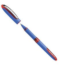 Roller One Hybrid C con cappuccio - tratto 0,5mm - rosso - Schneider