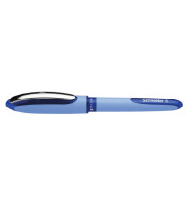 Roller One Hybrid N con cappuccio - tratto 0,3mm - blu - Schneider