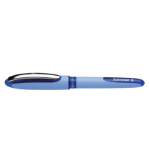 Roller One Hybrid N con cappuccio - tratto 0,5mm - blu - Schneider