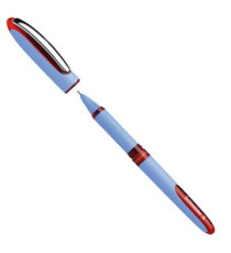 Roller One Hybrid N con cappuccio - tratto 0,5mm - rosso  - Schneider Roller One Hybrid N con cappuccio - tratto 0,5mm - rosso  - Schneider