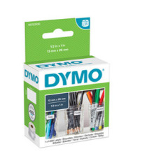 Rotolo 1000 etichette LW 13530 - 13 x 25 mm - carta - multiuso  - removibile - bianco - Dymo Rotolo 1000 etichette LW 13530 - 13 x 25 mm - carta - multiuso  - removibile - bianco - Dymo