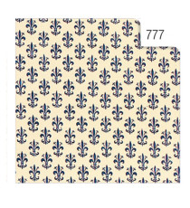 Rotolo Cartarivesto Rex 58 - lavabile - 50 x 500 cm - giglio blu - Rex Sadoch Rotolo Cartarivesto Rex 58 - lavabile - 50 x 500 cm - giglio blu - Rex Sadoch