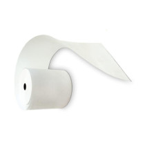 Rotolo per POS e carta di credito - 57 mm x 18 m - 48 gr - diametro esterno 38 mm - anima 12 mm - carta termica BPA free