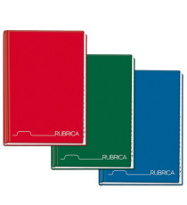 Rubrica cartonato - 1 rigo - A5 - 48 fogli - Blasetti