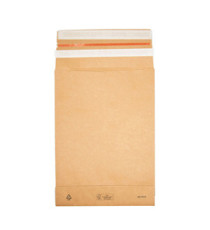 Sacchetti a fondo quadro E-Green - C3 - 35 x 45 x 12 + 10 cm - carta kraft - avana - Bong Packaging - conf. 200 pezzi