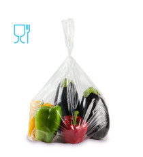 Sacchetti Rex per alimenti - 25 x 35 cm - 30 micron - PE - trasparente - Gandolfi - conf. 50 pezzi