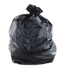 Sacchi - 90 x 120 cm - 130 L - 50 micron - nero - Rolsac - scatola 200 pezzi