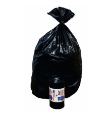 Sacchi - 90 x 120 cm - 130 L - 63 micron - nero - Rolsac - conf. 10 pezzi Sacchi - 90 x 120 cm - 130 L - 63 micron - nero - Rolsac - conf. 10 pezzi