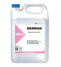 Sapone liquido Derman - fiorito - Alca - tanica da 5 L