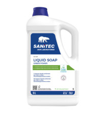 Sapone liquido Green Power - tanica 5 L - floreale - Sanitec Sapone liquido Green Power - tanica 5 L - floreale - Sanitec