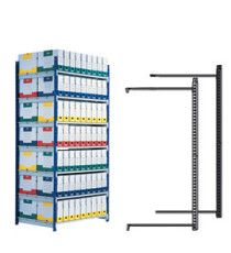 Scaffale RANG'ECO - modulo aggiunta - 5 ripiani - 100 x 70 x 200 cm - grigio - Paperflow Scaffale RANG'ECO - modulo aggiunta - 5 ripiani - 100 x 70 x 200 cm - grigio - Paperflow
