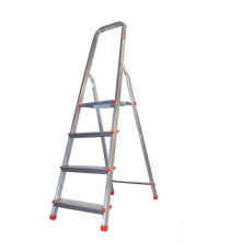 Scala domestica Stella Basic - 4 gradini - alluminio - Marchetti