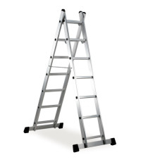 Scala trabattello Everest - 40 x 160 x 168 cm - alluminio - Garden Friend Scala trabattello Everest - 40 x 160 x 168 cm - alluminio - Garden Friend