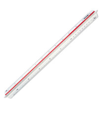 Scalimetro Isoteck - 30cm - per arredamento - scale 1:20-25-50-75-100-125 - Arda Scalimetro Isoteck - 30cm - per arredamento - scale 1:20-25-50-75-100-125 - Arda