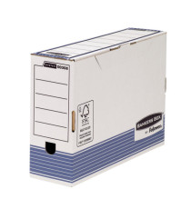 Scatola archivio Bankers Box System - formato legale - 36x25,5 cm - dorso 10 cm - Fellowes Scatola archivio Bankers Box System - formato legale - 36x25,5 cm - dorso 10 cm - Fellowes