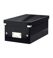 Scatola archivio Click & Store - per DVD - 20,6x14,7x35,2 cm - nero - Leitz Scatola archivio Click & Store - per DVD - 20,6x14,7x35,2 cm - nero - Leitz