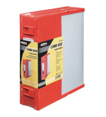Scatola archivio Combi Box E600 - dorso 9 cm - 29,8x36,2 cm - rosso - Fellowes Scatola archivio Combi Box E600 - dorso 9 cm - 29,8x36,2 cm - rosso - Fellowes