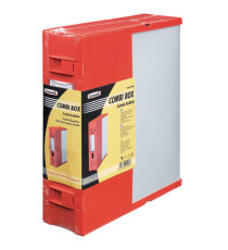 Scatola archivio Combi Box E600 - dorso 9 cm - 29,8x36,2 cm - rosso - Fellowes Scatola archivio Combi Box E600 - dorso 9 cm - 29,8x36,2 cm - rosso - Fellowes