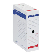 Scatola archivio Memory X120 - 25x35 cm - dorso 12 cm - bianco - Sei Rota Scatola archivio Memory X120 - 25x35 cm - dorso 12 cm - bianco - Sei Rota