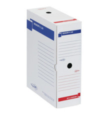 Scatola archivio Memory X120 - 25 x 35 cm - dorso 12 cm - bianco - Sei Rota