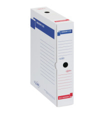 Scatola archivio Memory X80 - 25x35 cm - dorso 8 cm - bianco - Sei Rota Scatola archivio Memory X80 - 25x35 cm - dorso 8 cm - bianco - Sei Rota