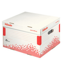 Scatola container Speedbox - Large - 36,4x43,3cm - dorso 26,3 cm - Esselte Scatola container Speedbox - Large - 36,4x43,3cm - dorso 26,3 cm - Esselte