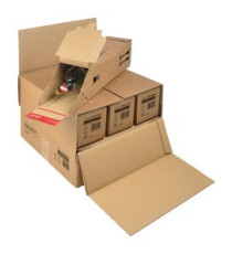 Scatola CP 181 - modulabile per 3/6 bottiglie - 37,5 x 36,5 x 25 cm - cartone - avana - ColomPac Scatola CP 181 - modulabile per 3/6 bottiglie - 37,5 x 36,5 x 25 cm - cartone - avana - ColomPac