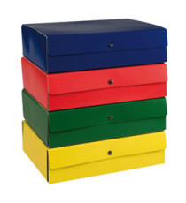 Scatola progetto - dorso 10 cm - blu - Starline Scatola progetto - dorso 10 cm - blu - Starline