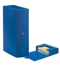 Scatola progetto Eurobox - dorso 10 cm - 25x35 cm - blu - Esselte Scatola progetto Eurobox - dorso 10 cm - 25x35 cm - blu - Esselte