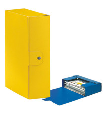 Scatola progetto Eurobox - dorso 10 cm - 25x35 cm - giallo - Esselte Scatola progetto Eurobox - dorso 10 cm - 25x35 cm - giallo - Esselte