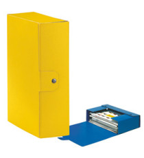 Scatola progetto Eurobox - dorso 10 cm - 25x35 cm - giallo - Esselte Scatola progetto Eurobox - dorso 10 cm - 25x35 cm - giallo - Esselte