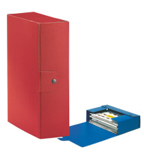 Scatola progetto Eurobox - dorso 10 cm - 25x35 cm - rosso - Esselte Scatola progetto Eurobox - dorso 10 cm - 25x35 cm - rosso - Esselte