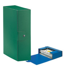 Scatola progetto Eurobox - dorso 10 cm - 25x35 cm - verde - Esselte Scatola progetto Eurobox - dorso 10 cm - 25x35 cm - verde - Esselte