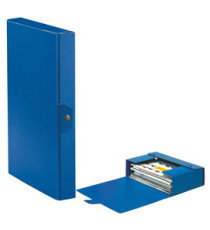 Scatola progetto Eurobox - dorso 4 cm - 25x35 cm - blu - Esselte