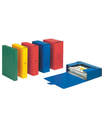 Scatola progetto Eurobox - dorso 4 cm - 25x35 cm - blu - Esselte