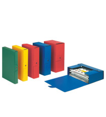 Scatola progetto Eurobox - dorso 4 cm - 25x35 cm - blu - Esselte