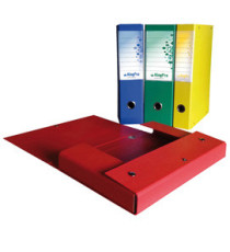 Scatola progetto KingPro - con portaetichetta - dorso 8 cm - blu - Starline Scatola progetto KingPro - con portaetichetta - dorso 8 cm - blu - Starline