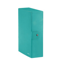 Scatola progetto WOW - dorso 10 cm - acquamarina metallizzato - Leitz Scatola progetto WOW - dorso 10 cm - acquamarina metallizzato - Leitz