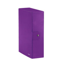 Scatola progetto WOW - dorso 10 cm - viola metallizzato - Leitz Scatola progetto WOW - dorso 10 cm - viola metallizzato - Leitz
