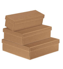 Scatola regalo in cartone - con coperchio - avana - 300 x 300 x 240cm - Scotton Scatola regalo in cartone - con coperchio - avana - 300 x 300 x 240cm - Scotton