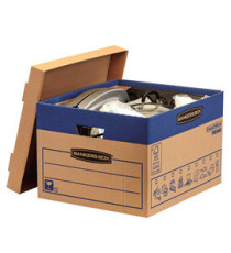 Scatola SmoothMove Prime Fastfold - per traslochi - 37 L - cartone - Bankers Box Scatola SmoothMove Prime Fastfold - per traslochi - 37 L - cartone - Bankers Box