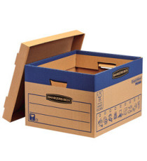 Scatola SmoothMove Prime Fastfold - per traslochi - 47 L - cartone - Bankers Box Scatola SmoothMove Prime Fastfold - per traslochi - 47 L - cartone - Bankers Box