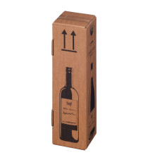 Scatola Wine Pack - per 1 bottiglia - 10,5 x 10,5 x 42 cm - Bong Packaging - conf. 20 pezzi Scatola Wine Pack - per 1 bottiglia - 10,5 x 10,5 x 42 cm - Bong Packaging - conf. 20 pezzi