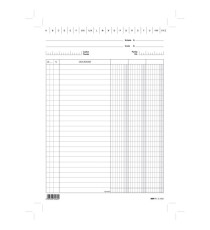 Schede - 3 colonne - 24 x 17 cm verticale - Edipro - conf. 100 pezzi