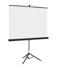 Schermo di proiezione su treppiede - 150 x 150 cm - bianco - Bi-Office Schermo di proiezione su treppiede - 150 x 150 cm - bianco - Bi-Office