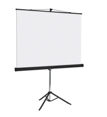 Schermo di proiezione su treppiede - 150 x 150 cm - bianco - Bi-Office Schermo di proiezione su treppiede - 150 x 150 cm - bianco - Bi-Office