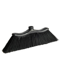 Scopa Onda - per interni - 37 x 4 x 12 cm - nero - PerfettoFactory