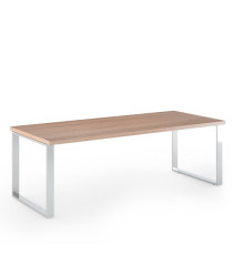 Scrivania direzionale Prestige Metal - 210 x 90 x 74 cm - ciliegio arabis